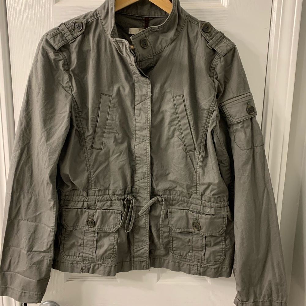 Ann Taylor Loft Utility Jacket